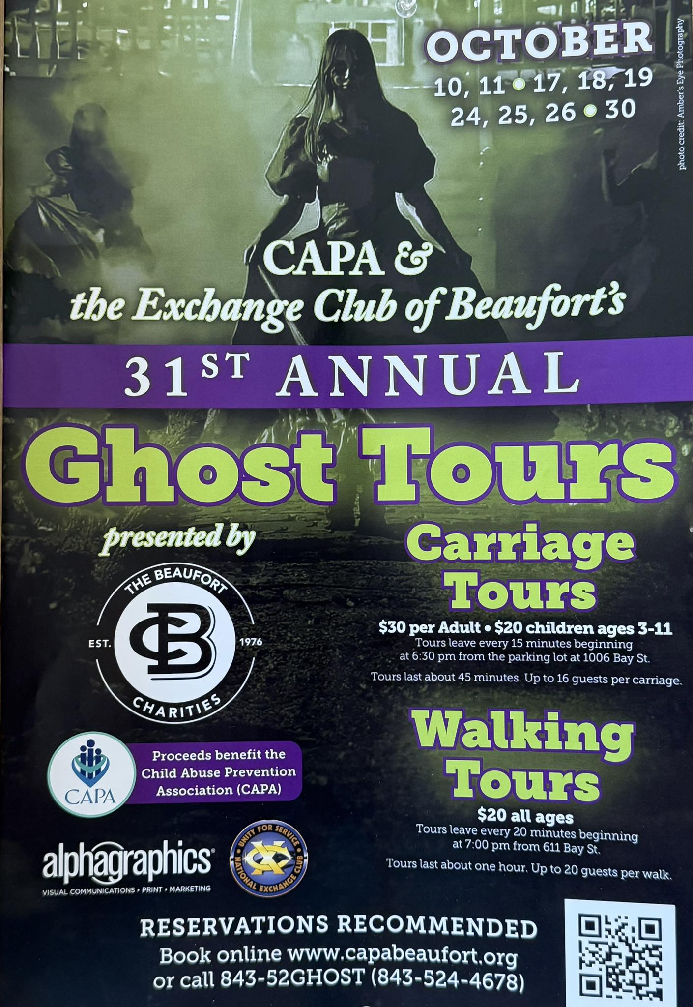 Haunts & History: CAPA Ghost Tours in Beaufort SC