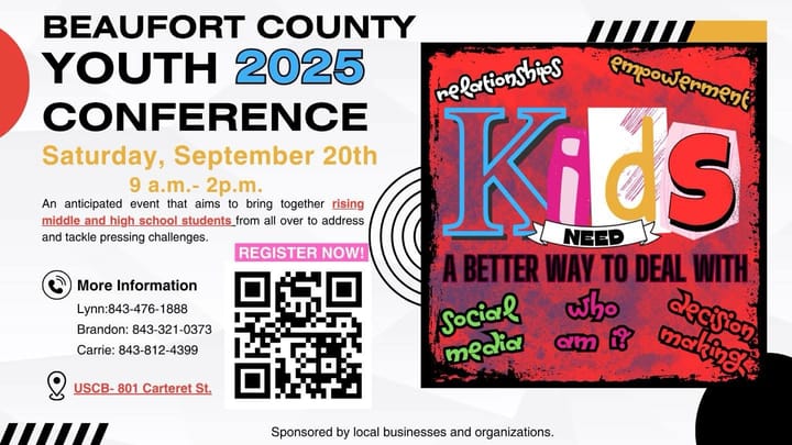 It’s Time, Beaufort County! The 2025 Youth Conference Is Almost Here! 🚨